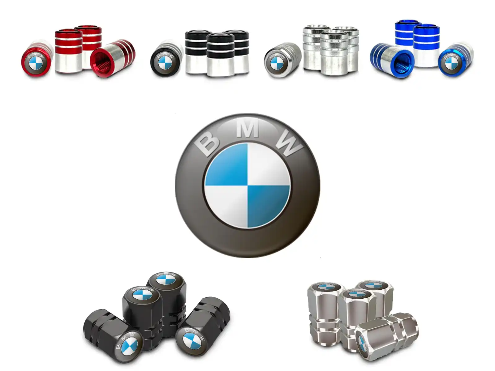 BMW Cappelli Stelo Valvola Moto Durevole